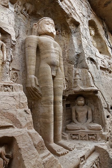 Gwalior-Statues jaïnes-011